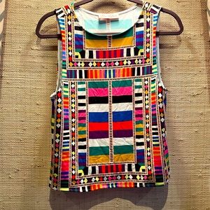 Rare Mara Hoffman sample colorful shirt.